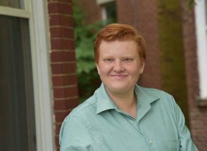 Red haired white man