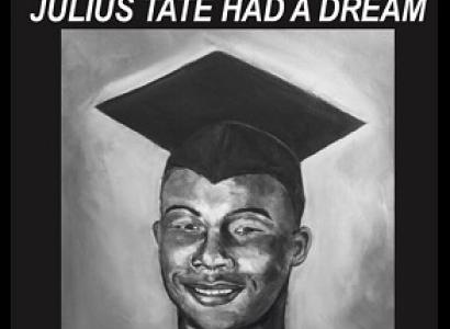 Black man in a graduation hat