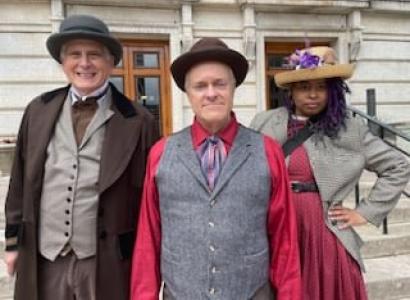 Protesters at the Ohio Statehouse