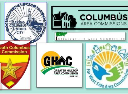 Area commission logos