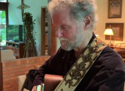 Bill Cohen with guitar