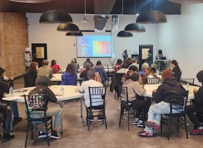 People sitting in a room