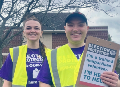 Two election rights activists