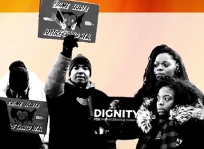 People holding signs
