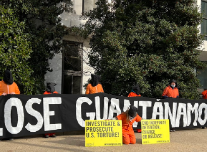 Protest to close Guantanamo 