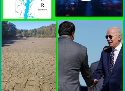 Hoover reservoir and intel logo