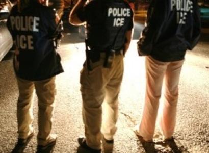 Three police ICE officers