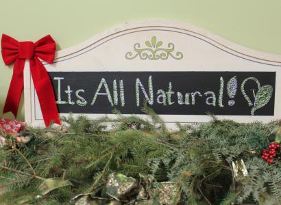 It's All Natural sign