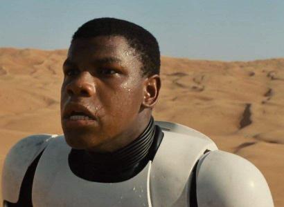 Star Wars character John Boyega in space suit 
