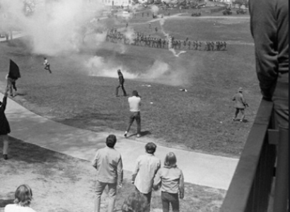 Protestors at Kent State