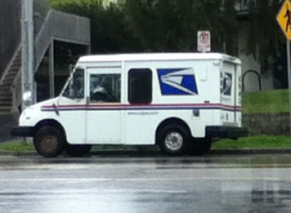 Mail truck