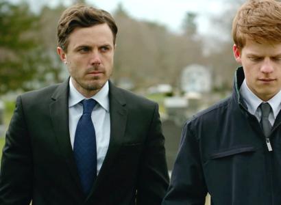 Lee Chandler (Casey Affleck, left) has a difficult relationship with nephew Patrick (Lucas Hedges) in Manchester by the Sea.