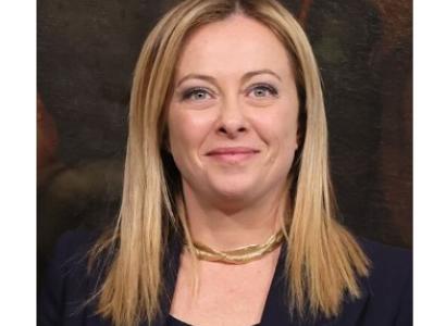 Blonde woman smiling