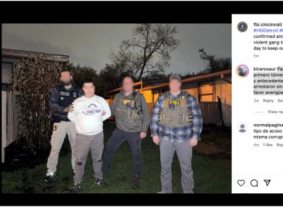 Federal agents and immigrant