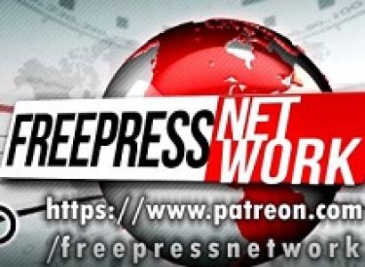 Gray and red world with words Free Press Network and the websites