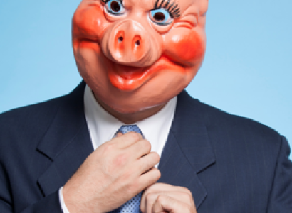 Pig businessman