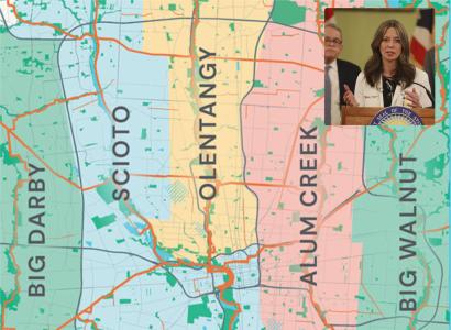 Map and Dr. Amy Acton