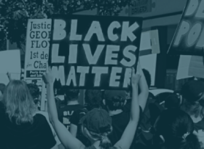 Black Lives Matter sign