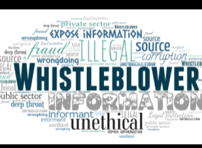 Word cloud for Whistleblower