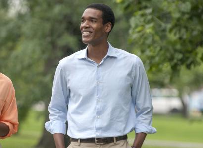 Actor portraying Obama