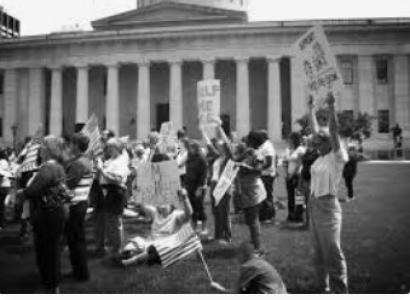 Rally at Ohio Statehouse