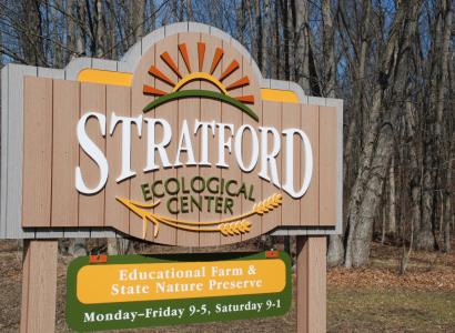 Stratford Ecological Center sign