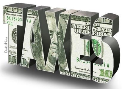 The word taxes made out of money