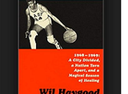 Orange and black book cover that says Tigerland Wil Haygood