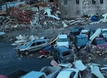 Tornado destruction