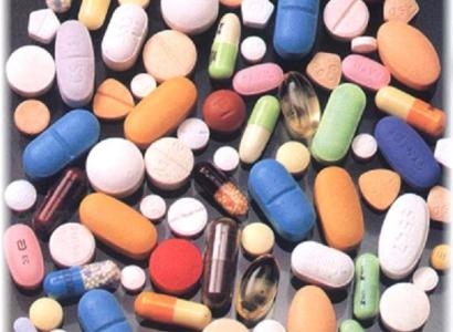 Lots of colorful pills
