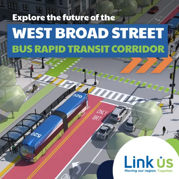 Promotional brochure for LinkUS