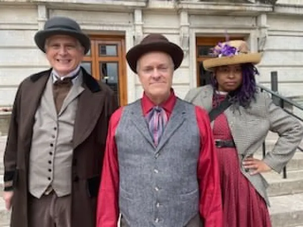 Protesters at the Ohio Statehouse