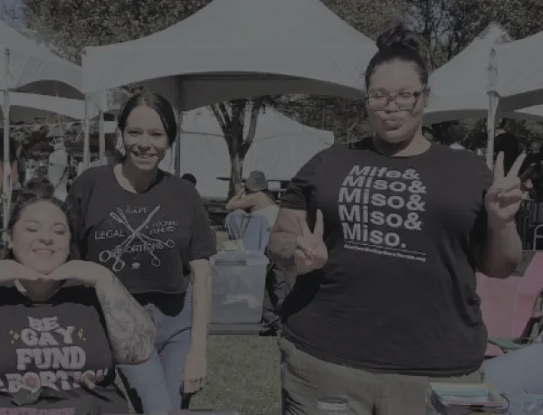 People posing outside