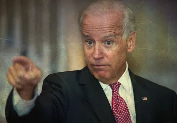 Biden pointing