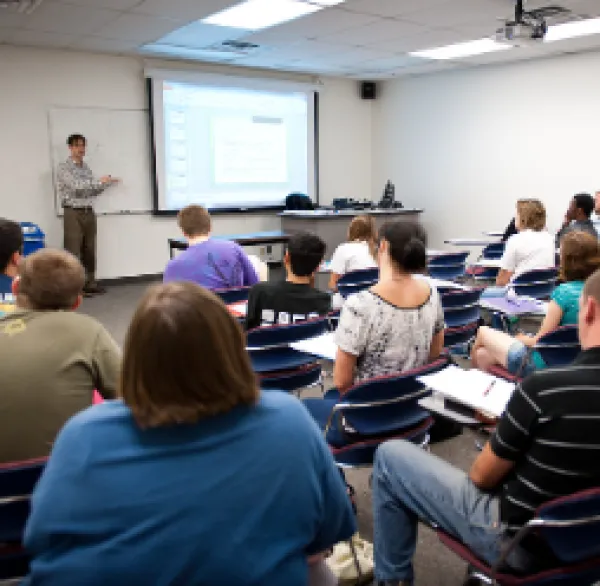 Students in classroom