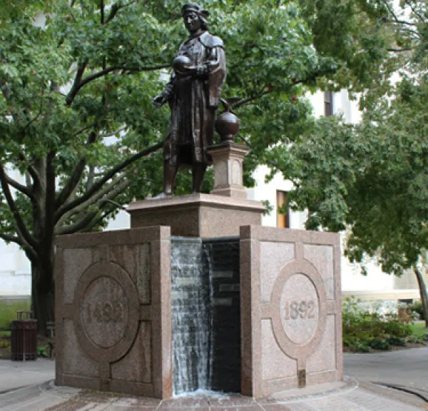 Columbus statue