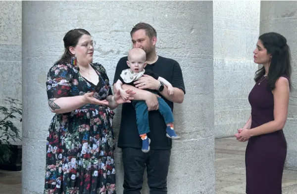 Family at Statehouse