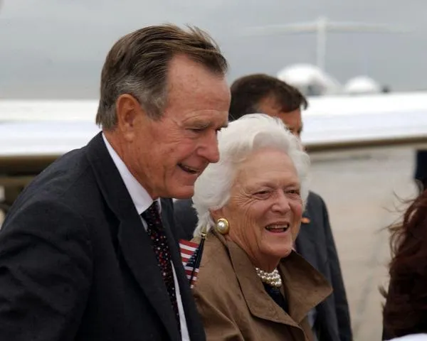 George and Barbara Bush