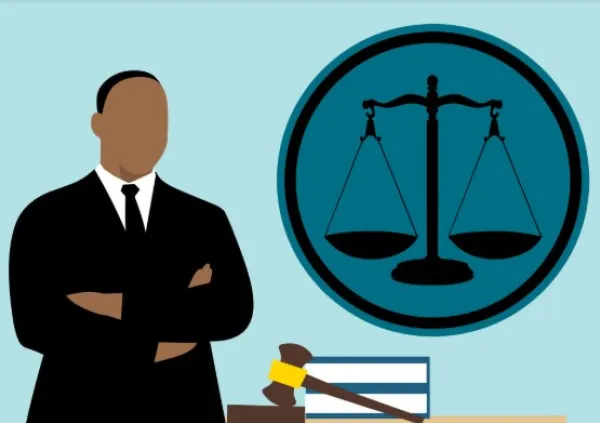 Judge and legal icons