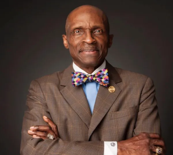 Black man in bow tie