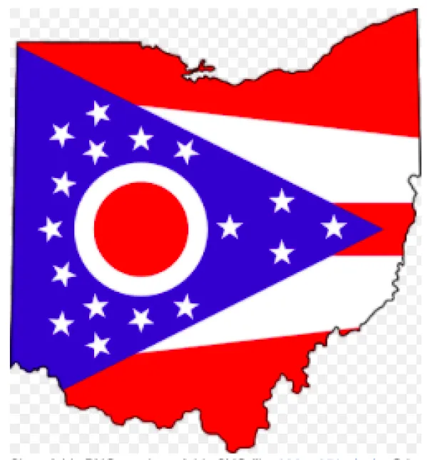Ohio map
