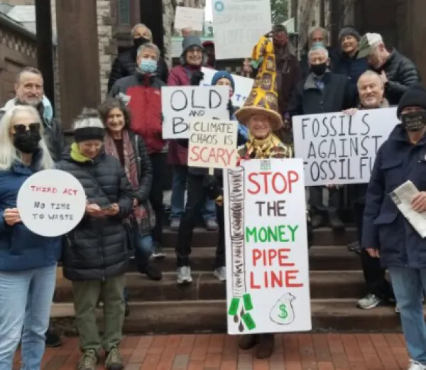 People protesting