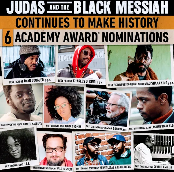 Collage of black actors