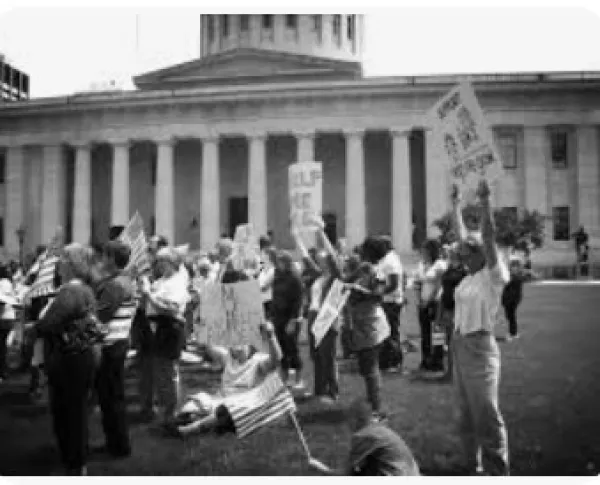 Rally at Ohio Statehouse