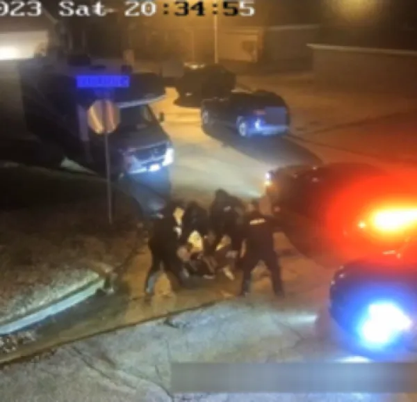 Police beating Tyre Nichols