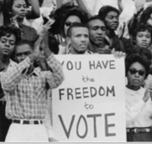 Voting protest