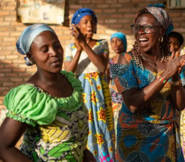 Women dancing